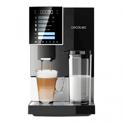 CAFETERA SUPER AUTOMATICA CECOTEC CREMMAET COMPACTCCINO BLACK SILVER