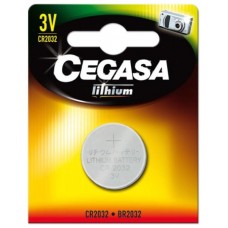 CEGASA PILA LITIO BOTON CR2032 3V BT BLISTER