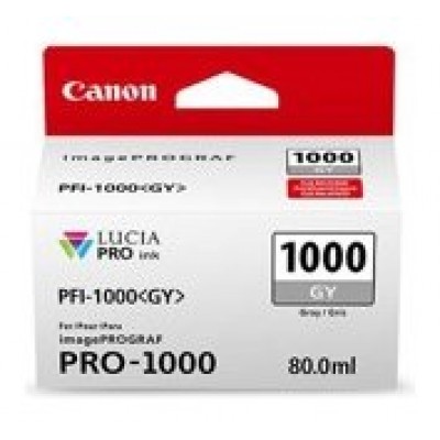 Canon iPF PRO1000 Cartucho Gris PFI-1000GY