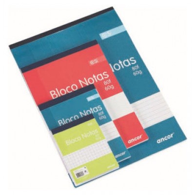 BLOC DE NOTAS ENCOLADO 80H 60G A4 RAYADO HORIZONTAL PA20BLNCSTA4P0001 ANCOR 088518 (MIN40) (Espera 4 dias) BLOC DE NOTAS ENCOLADO 80H 60G A4 RAYADO HORIZONTAL PA20BLNCSTA4P0001 ANCOR 088518 (MIN40) (Espera 4 dias)