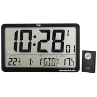 RELOJ DE PARED DIGITAL RADIOCONTROLADO CON SENSOR EXTERNO TREVI OM 3560 RC