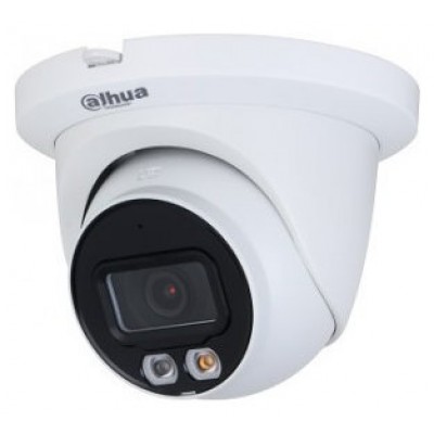 (DH-IPC-HDW2449TMP-S-IL-0280B) DAHUA CÁMARA IP TURRET LITE WIZSENSE SERIE 2 4MP CON INTELIGENCIA ARTIFICIAL PAL FULL-COLOR SOPORTA MICROSD 256GB LED IR & LUZ BLANCA 2.8MM (Espera 4 dias)