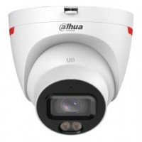 (DH-IPC-HDW2449TP-S-LED-0280B-PRO) DAHUA CAMARA IP WIZCOLOR TURRET WIZSENSE SERIE 2 4MP CON INTELIGENCIA ARTIFICIAL SOPORTA MICROSD 256GB, 12 VDC/POE, 1967, SMD PLUS, WDR 120DB, OPTICA FIJA  2.8MM (Espera 4 dias)