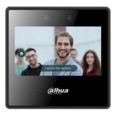 (DHI-ASA3223A-W) DAHUA LECTOR DE CONTROL DE ACCESO TÁCTIL , RECONOCIMIENTO FACIAL+CONTRASEÑA+TARJETA+HUELLA, PANTALLA LCD 4.3", CÁMARA HD 2MP (Espera 4 dias)