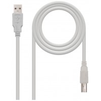 CABLE USB 2.0 IMPRESORA TIPO A/M-B/M, 1.8 M