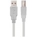 Nanocable - Cable USB 2.0 para impresora de 3m