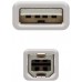 CABLE DE CONEXION USB TIPO A-B 4.5 M NANOCABLE (Espera 4 dias)