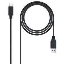 CABLE USB 3.1 GEN2 10GBPS 3A TIPO USB-CM-AM NEGRO 2.0M