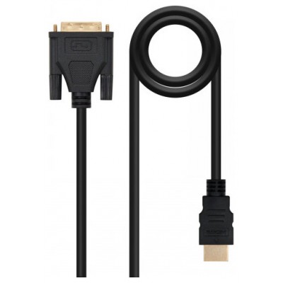 CABLE DVI A HDMI DVI18+1M-HDMI AM 1.8 M NANOCABLE