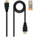 CABLE HDMI V2.0 4K 60HZ 18GBPS AM-AM NEGRO 3.0 M