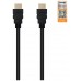 CABLE HDMI V2.0 4K 60HZ 18GBPS AM-AM NEGRO 3.0 M