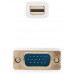 Mini DP - VGA, M-M, 2 m, Blanco