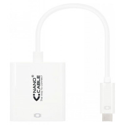 Nanocable Conversor USB-C A HDMI 4K, 15 cm