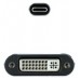 USB-C - DVI-D, 1920 x 1200, 0.15 m, Gris