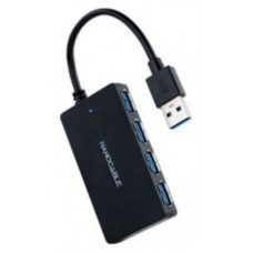 HUB NANO CABLE USB3.0 4PTOS USB-A/M - USB3.0/H 0.15M (Espera 4 dias)