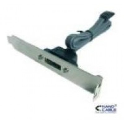 SATA a ESATA en soporte, SATA/H-ESATA/H, 0.5 m OEM