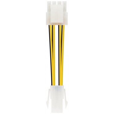 CABLE ALIM. 4PINH-4+4PINM 15CM NANOCABLE 10.19.1401