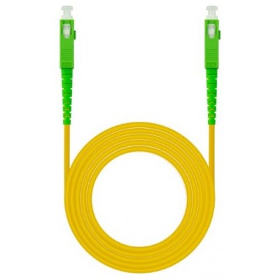 CABLE FIBRA OPTICA SC/APC-SC/APC MONOMODO LSZH