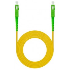 Nanocable Cable fibra SC/APC LSZH Amarillo 3m