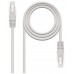 CABLE RED LATIGUILLO RJ45 CAT.5E UTP AWG24,0.3M GRIS NANOCABLE (Espera 4 dias)