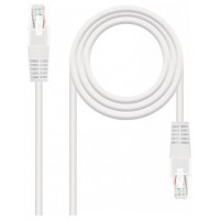 CABLE DE RED LATIGUILLO RJ45 CAT.5E UTP AW24 5 M BLANCO NANOCABLE (Espera 4 dias)