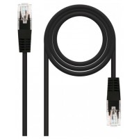 CABLE RED LATIGUILLO RJ45 CAT.6 UTP AWG24 NEGRO 3.0 M