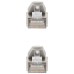 RJ-45, AWG24, 15m, CAT.6e, Gris