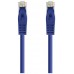 Cable Red Latiguillo RJ45 LSZH CAT.6A UTP AWG24, Azul,