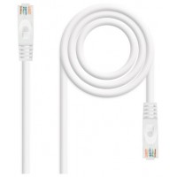 CABLE DE RED LATIGUILLO RJ45 UTP CAT6A AWG24 LSZH 0.30 M BLANCO NANOCABLE (Espera 4 dias)