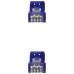 Cat6A, RJ-45, UTP, LSZH, AWG 24, 1 m, Azul