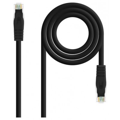 Cat6A, RJ-45, UTP, LSZH, AWG 24, 3 m, Negro