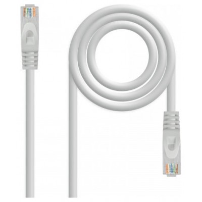 CABLE DE RED LATIGUILLO RJ45 UTP CAT6A AWG24 7 M GRIS NANOCABLE (Espera 4 dias)