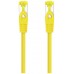 CABLE DE RED LATIGUILLO RJ45 SFTP CAT6A AWG26 0.5 M AMARILLO NANOCABLE (Espera 4 dias)