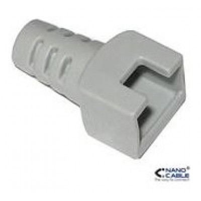 FUNDA RJ45 GRIS 10 UDS NANOCABLE 10.21.0301