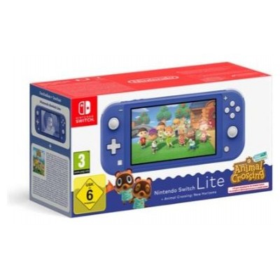 NINTENDO-CONSOLA SWLITE BL ANI
