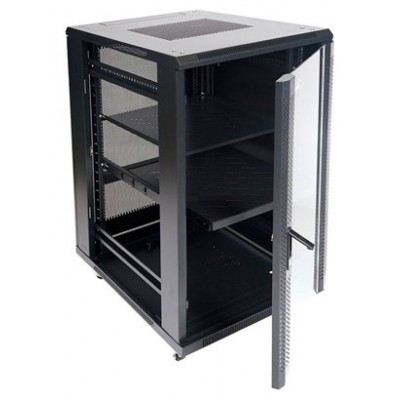 ARMARIO DE SUELO RACK 19"" 22U 600x1000 PUERTA PERFORADA (Espera 4 dias)