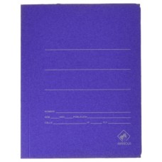 CARPETA CARTON AZUL 500 GR./M2. CUARTO GOMA SENCILLA MARIOLA 1040 (MIN25) (Espera 4 dias)