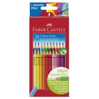 ESTUCHE 24 LAPICES COLOR GRIP FABER CASTELL 112424 (Espera 4 dias)