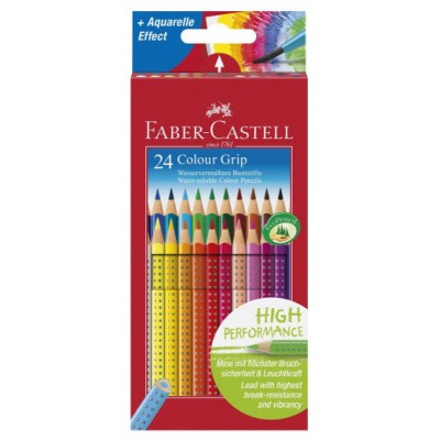 ESTUCHE 24 LAPICES COLOR GRIP FABER CASTELL 112424 (Espera 4 dias)