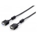 CABLE ALARGO SVGA EQUIP 3COAX MACHO - HEMBRA 5M