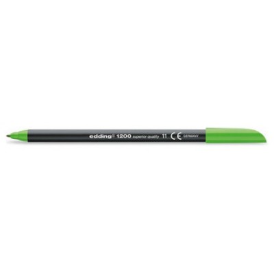 ROTULADOR PUNTA FINA 1200 VERDE CLARO EDDING 1200-11 (MIN10) (Espera 4 dias)