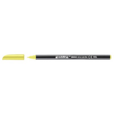 ROTULADOR PUNTA FINA 1200 AMARILLO FLUORESCENTE EDDING 1200-65 (MIN10) (Espera 4 dias)