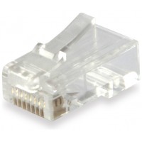 KIT 100 CONECTORES RJ45 EQUIP CATEGORIA 6   121144