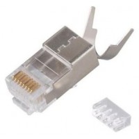 KIT 50 CONECTORES RJ45 EQUIP CATEGORIA 8.1 APANTALLADO KIT 50 CONECTORES RJ45 EQUIP CATEGORIA 8.1 APANTALLADO