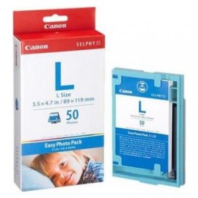 Canon Selphy ES 1 Easy Photo Pack E-L50 tinta+tamaño L (50 fotos)