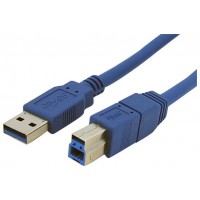 CABLE USB 3.0 TIPO A - B  1,8M