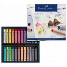 ESTUCHE 24 BARRAS SOFT PASTEL FABER CASTELL 128324 (Espera 4 dias)