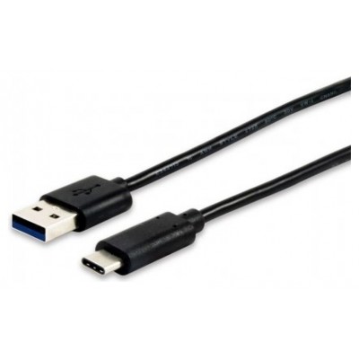 CABLE USB-C MACHO A USB 3.1 TIPO A MACHO 1M EQUIP
