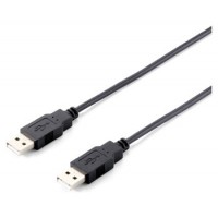 CABLE USB-A 2.0 MACHO-MACHO 1.8M