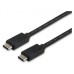 CABLE USB-C MACHO - USB-C MACHO  1 METRO EQUIP